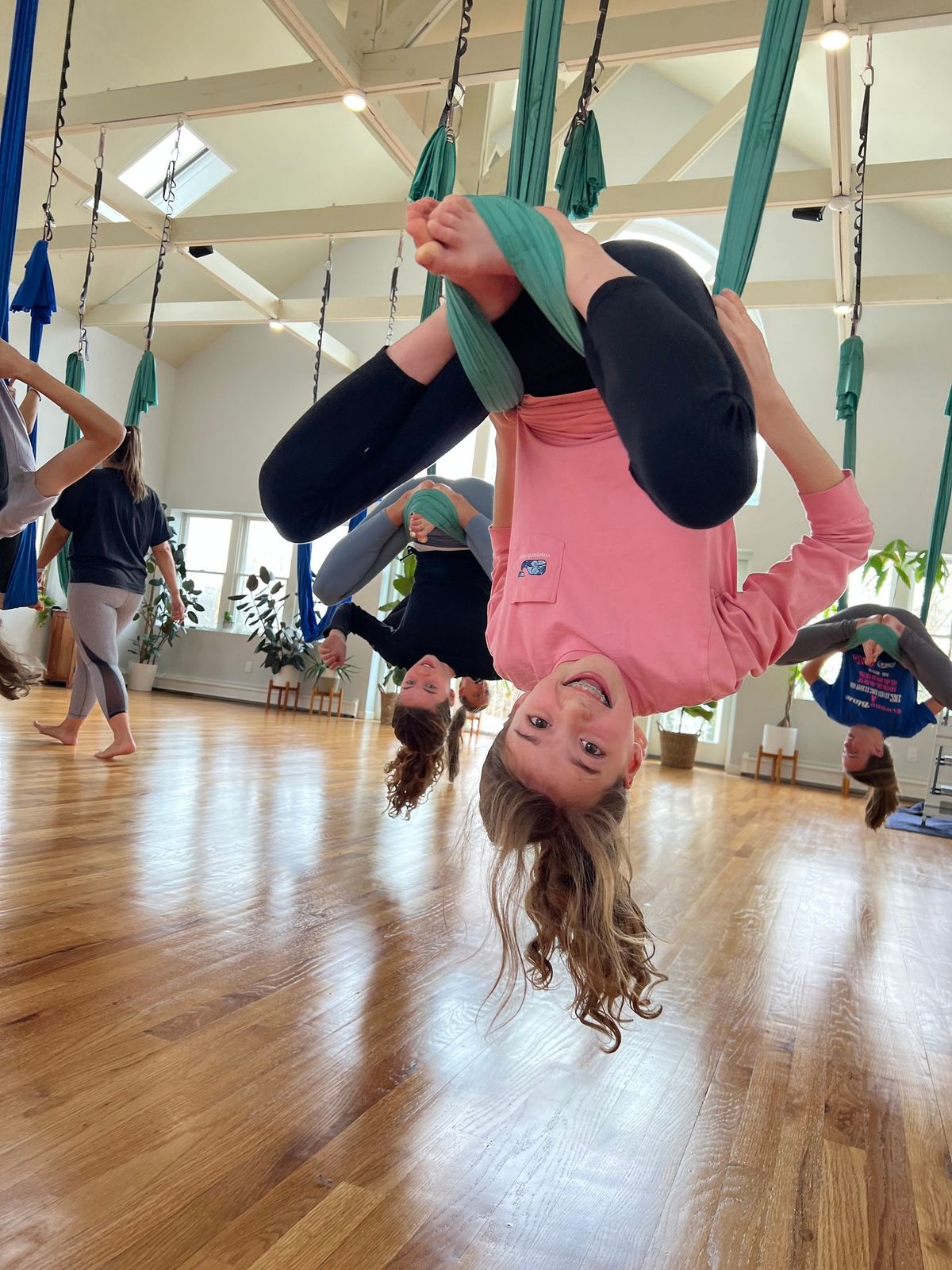 Kids Aerial Yoga Summer Camp