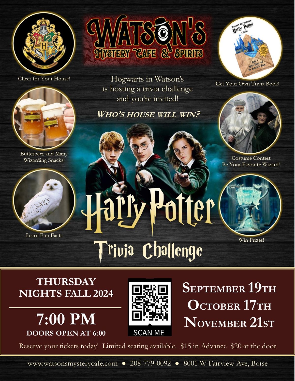 Harry Potter Trivia Night