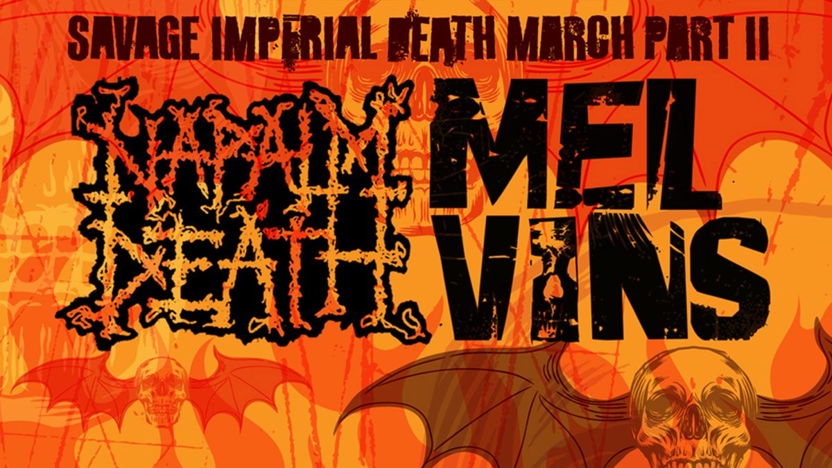 Napalm Death and Melvins w\/ Weedeater and Dark Sky Burial @ The Masquerade