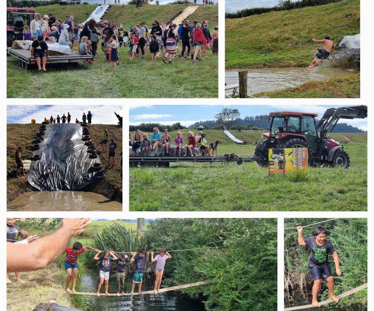 Waihi Mad March Mudslide Day