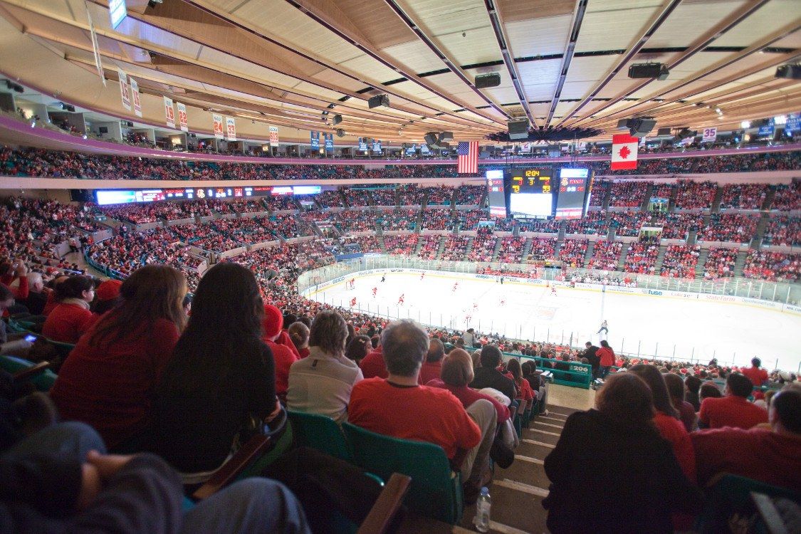 The Frozen Apple: Cornell Big Red vs. Quinnipiac Bobcats