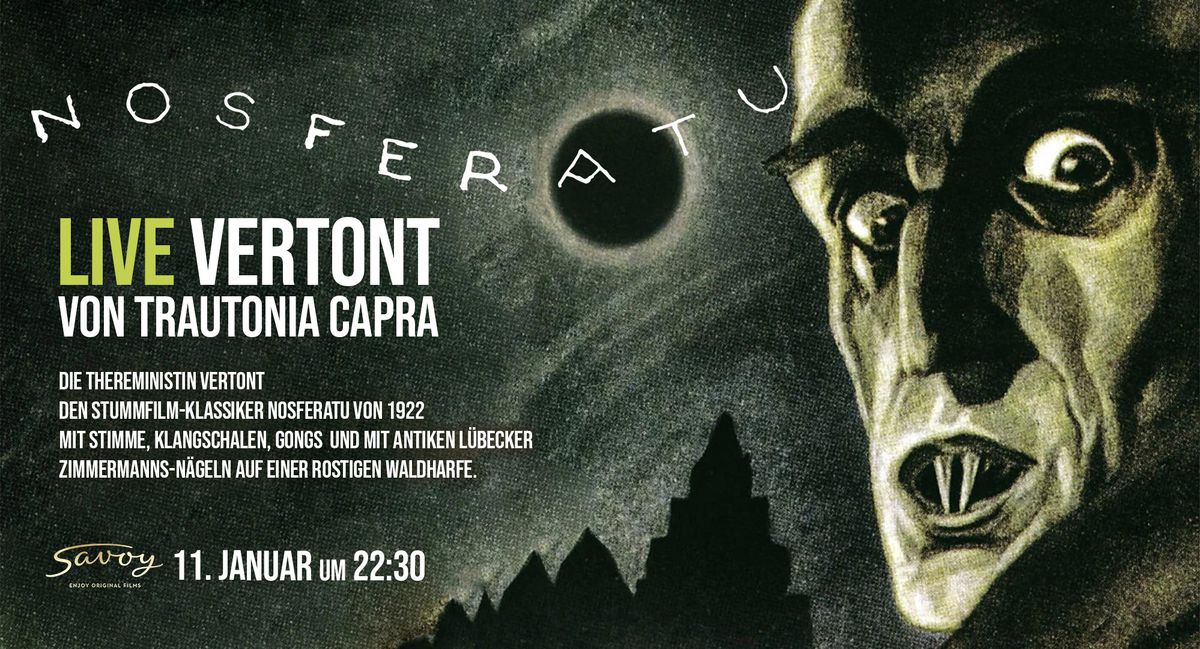 Stummfilm mit Live-Vertonung: Nosferatu (1922)