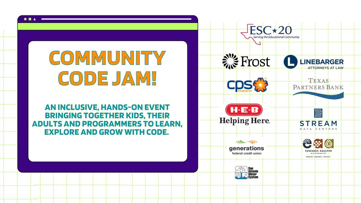 San Antonio Community Code Jam