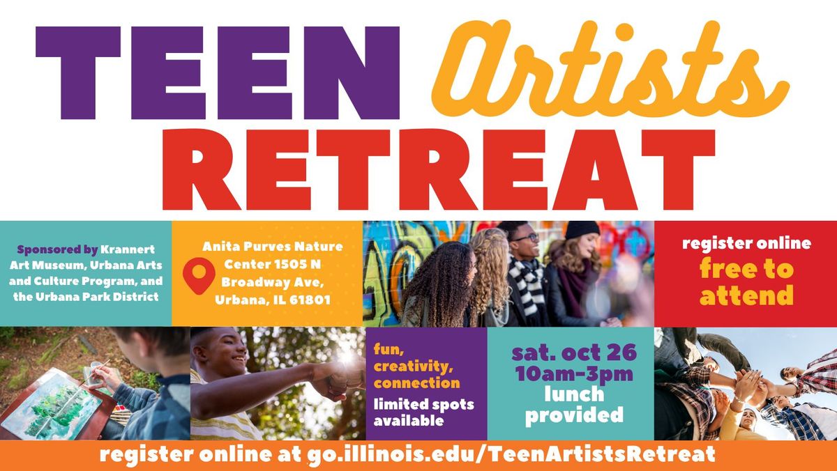 Teen Artist's Retreat - FREE