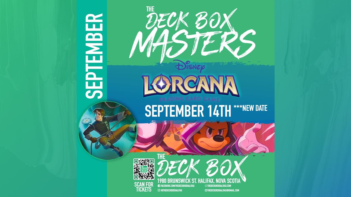 Lorcana Masters (Saturday September 14th @ 1:00pm)