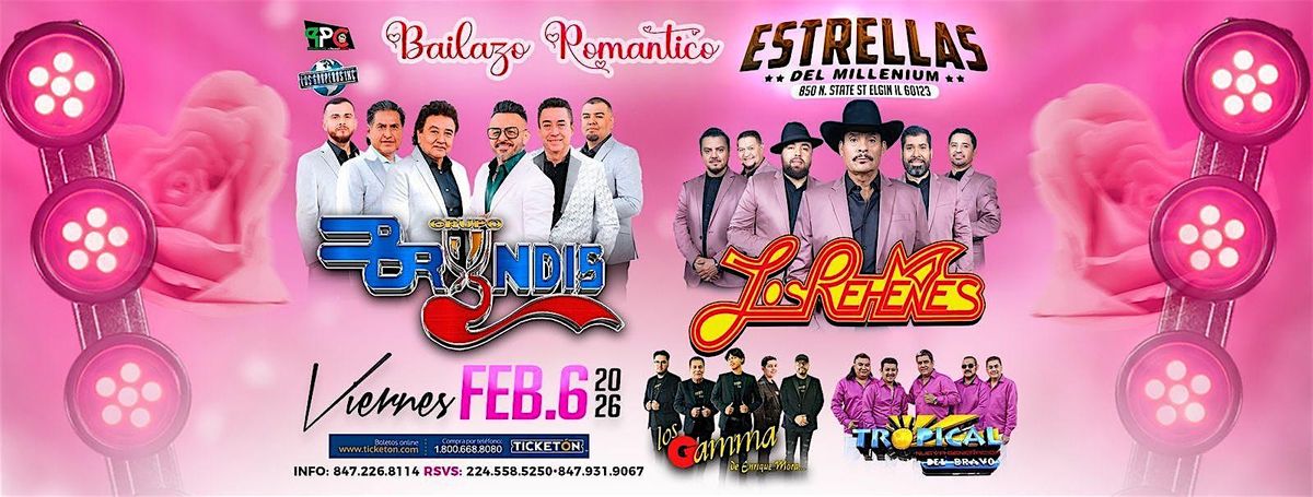 LOS REHENES   GRUPO BRYNDIS LOS GAMMA TROPICAL DEL BRAVO