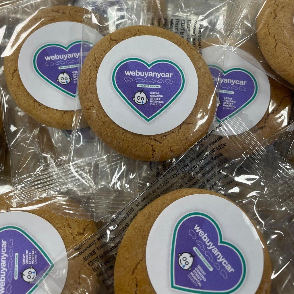 Webuyanycar is giving out guilt-free cookies in London next Week