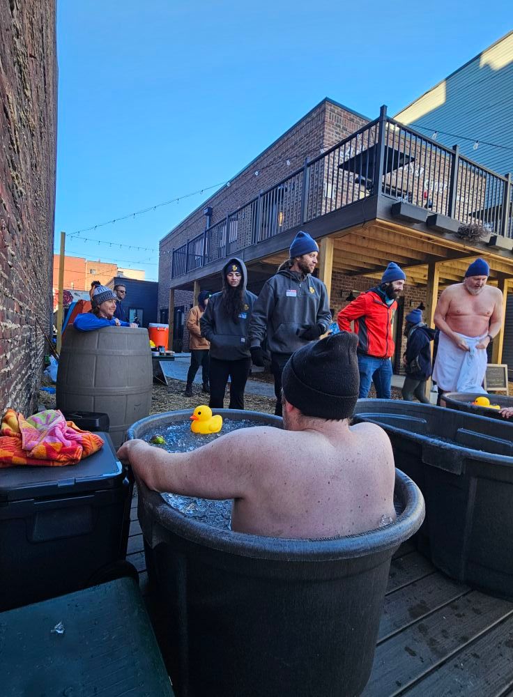 Tub Club & Barrel Sauna at ACB!