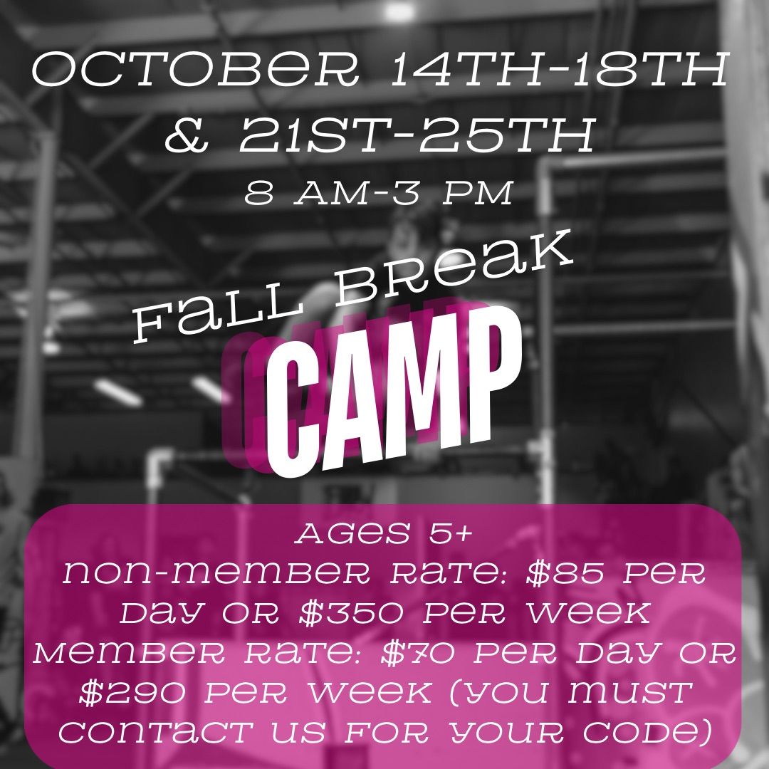 Fall Break Camp - Week 1