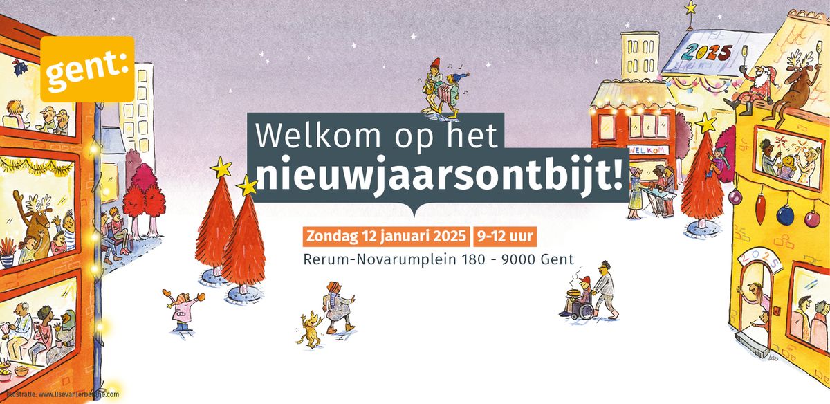 Nieuwjaarsontbijt Nieuw Gent - Steenakker 2025! 