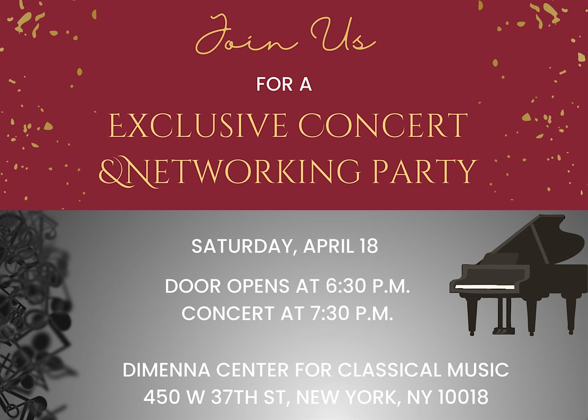 Exclusive Live Music & Networking Mixer | 40 Guests Only