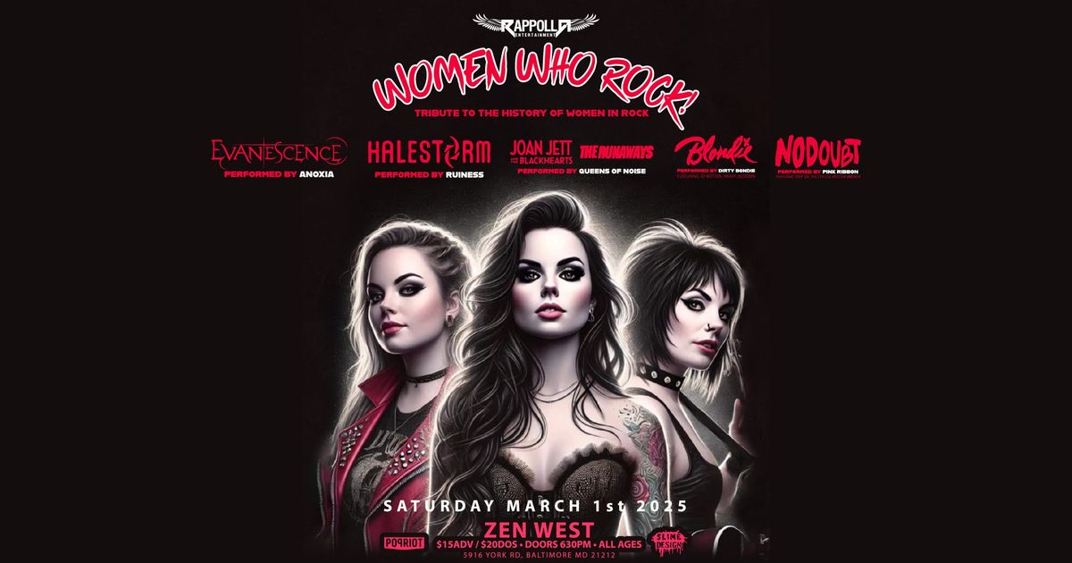 A Tribute to Women in the History of Rock  Evanescence | Halestorm | Joan Jett | Blondie | No Doubt