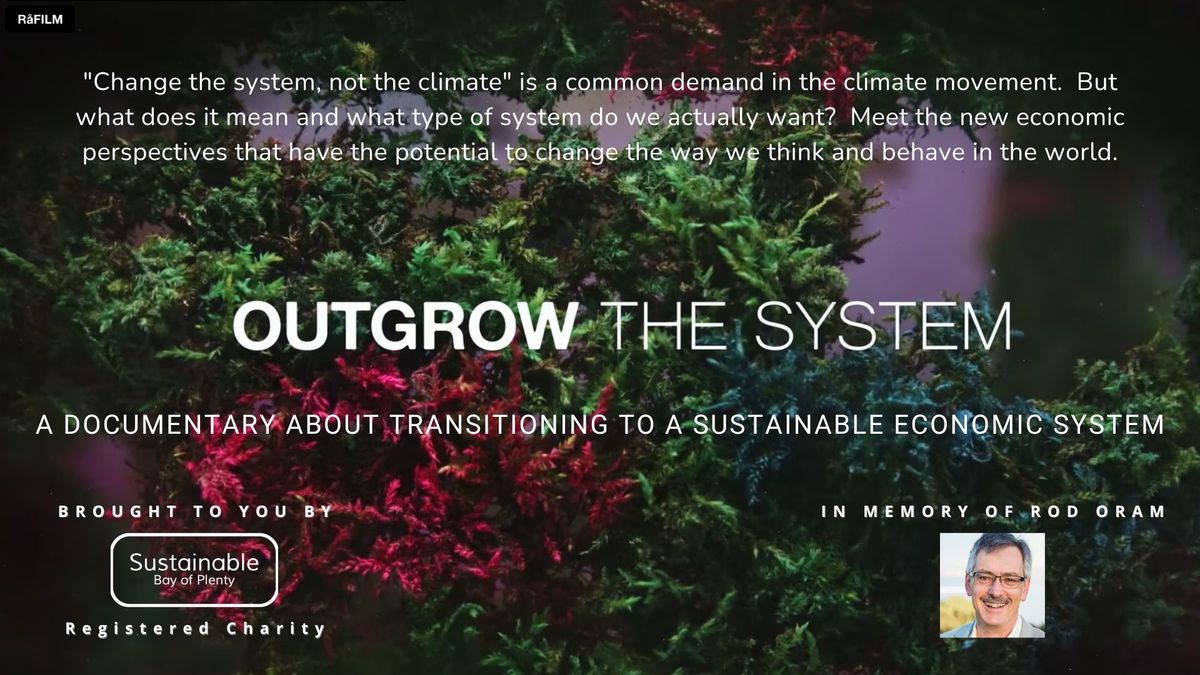 Film evening - Outgrow The System - 14th May at Luxe Cinemas