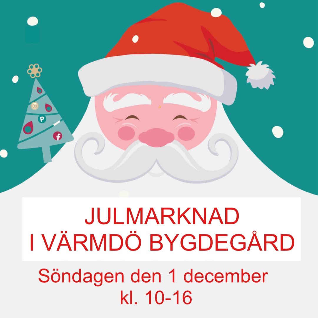 Julmarknad i V\u00e4rmd\u00f6 bygdeg\u00e5rd