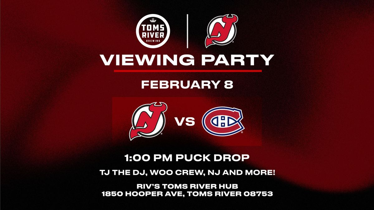 NJ Devils Watch Party at Rivs TR Hub