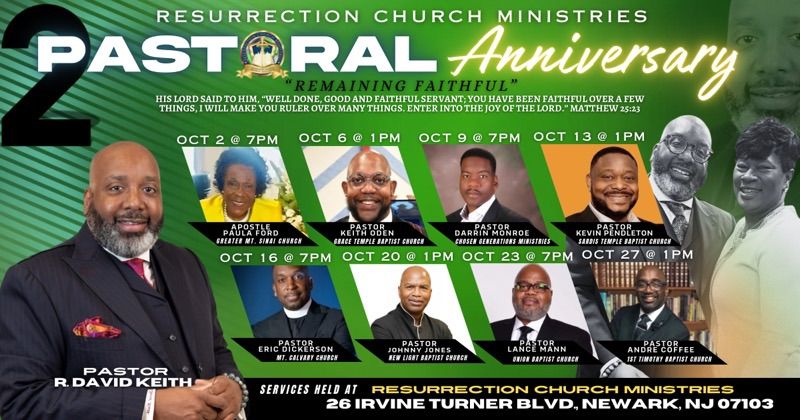 2nd Pastoral Anniversary 