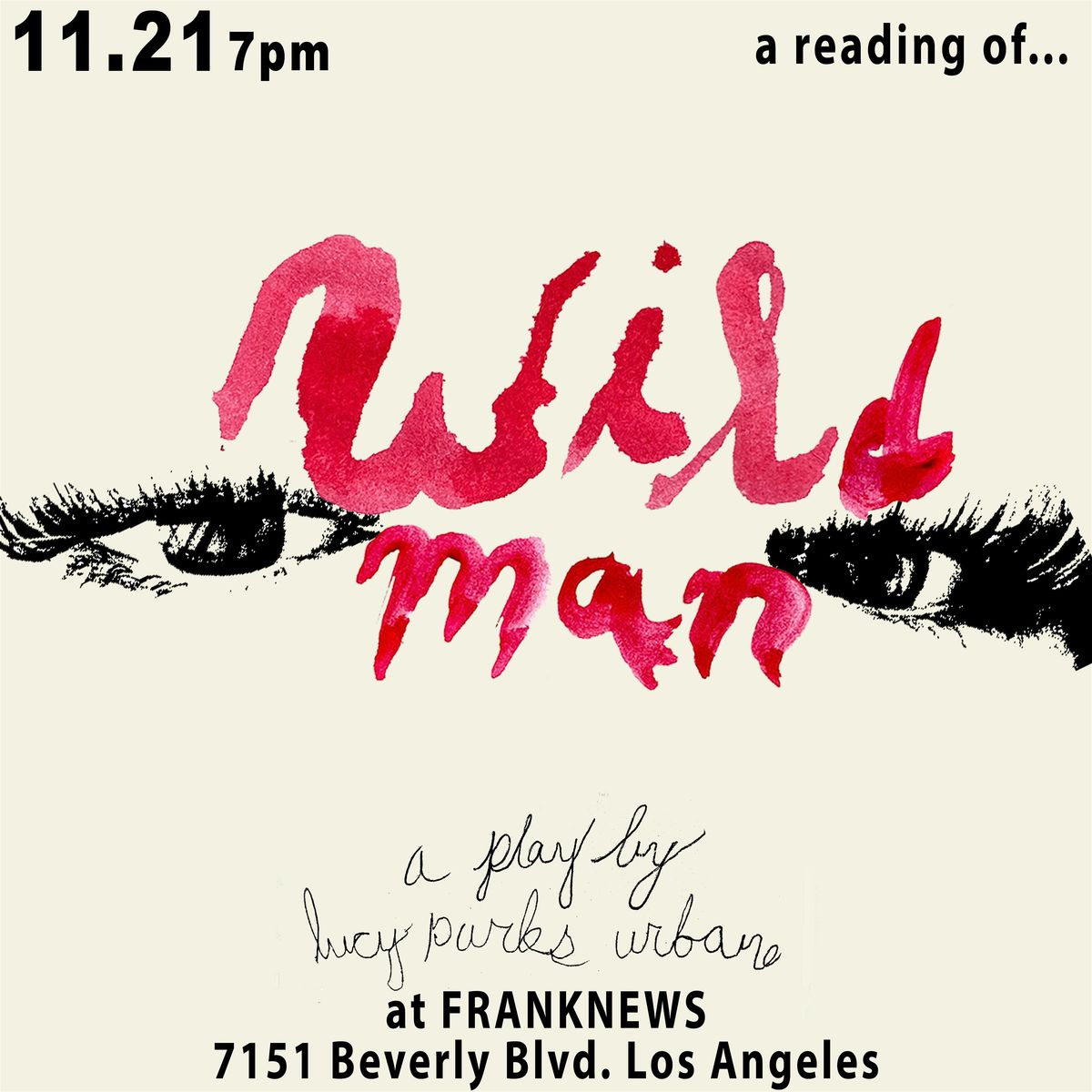 WILD-MAN: A Play by Lucy Parks Urbano