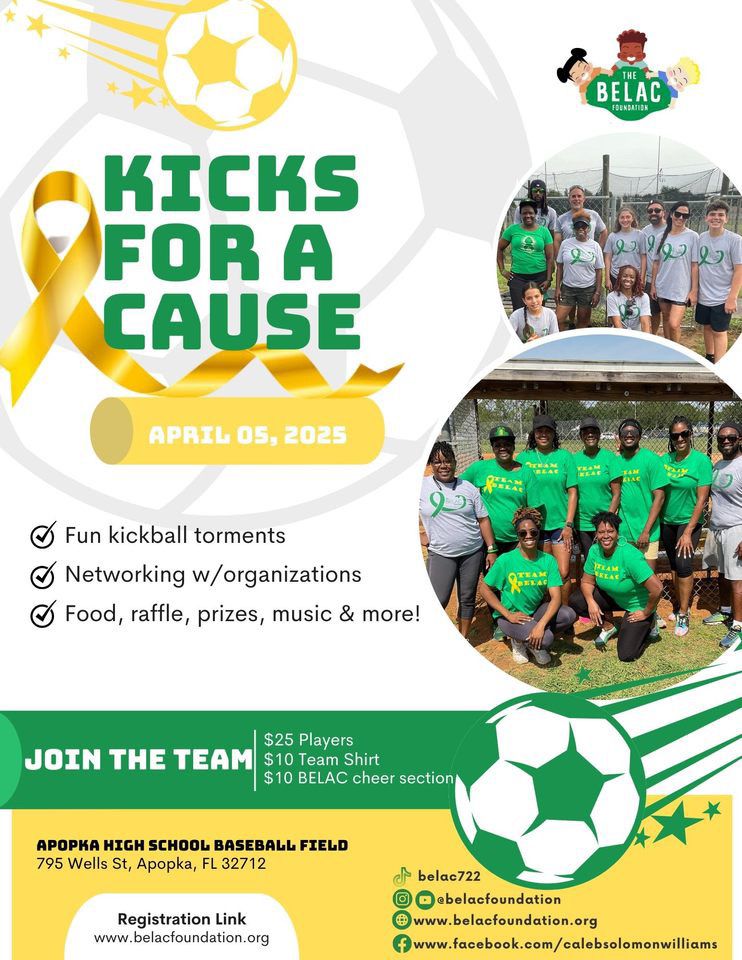 BELAC Annual Kicks For A Cause 