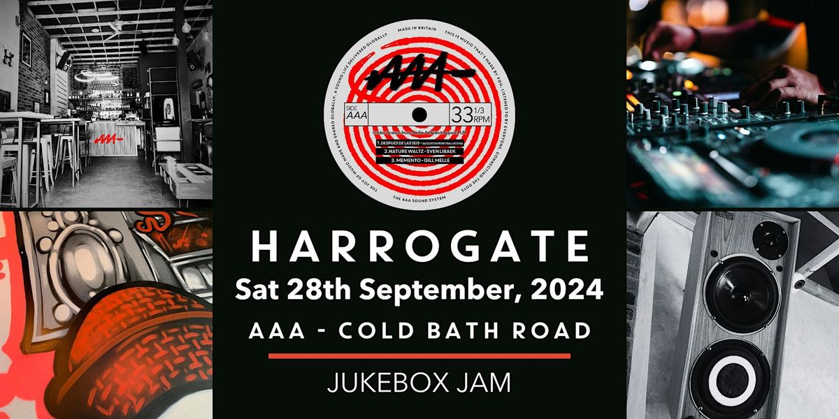 Jukebox Jam: Your Night, Your Playlist! - Harrogate - 28th September, 2024