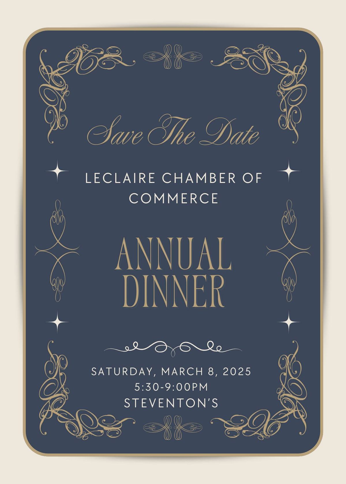 LeClaire Chamber of Commerce Annual Dinner