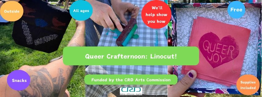 Queer Crafternoon: Linocut!