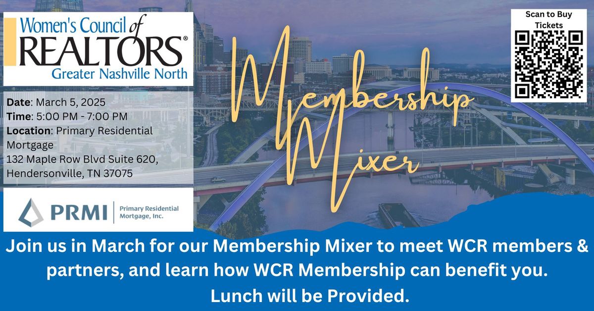 March Membership Mixer