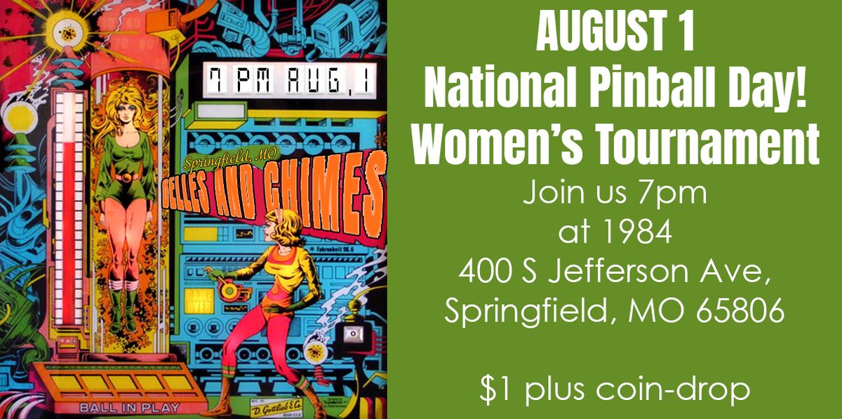 National Pinball Day Women's Tournament
