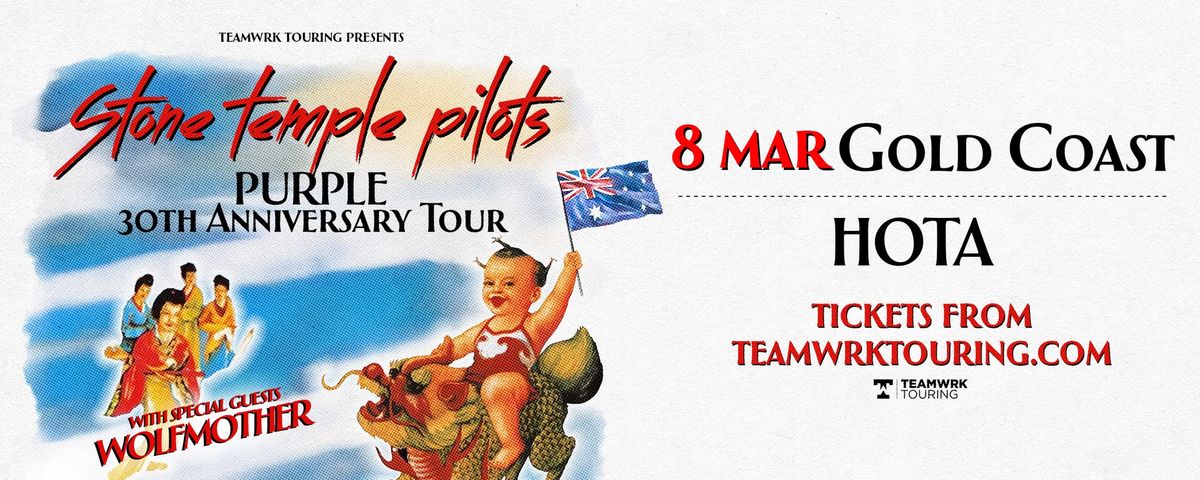 Stone Temple Pilots | Gold Coast (with Wolfmother) | 'Purple' 30th Anniversary Australian Tour