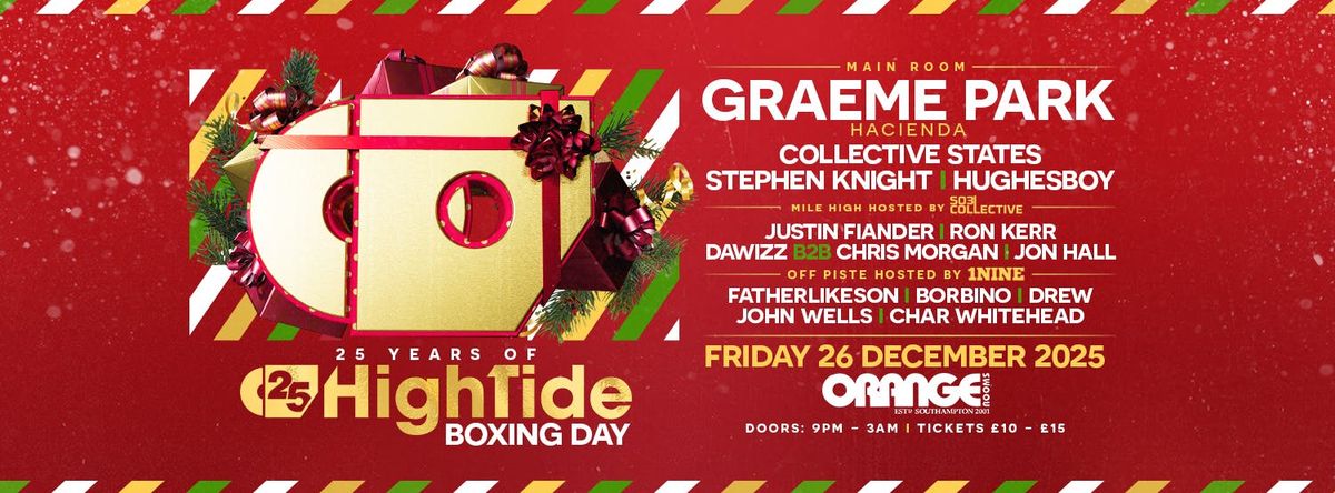 Boxing Day with Graeme Park, SO3 Collective &amp; 1Nine