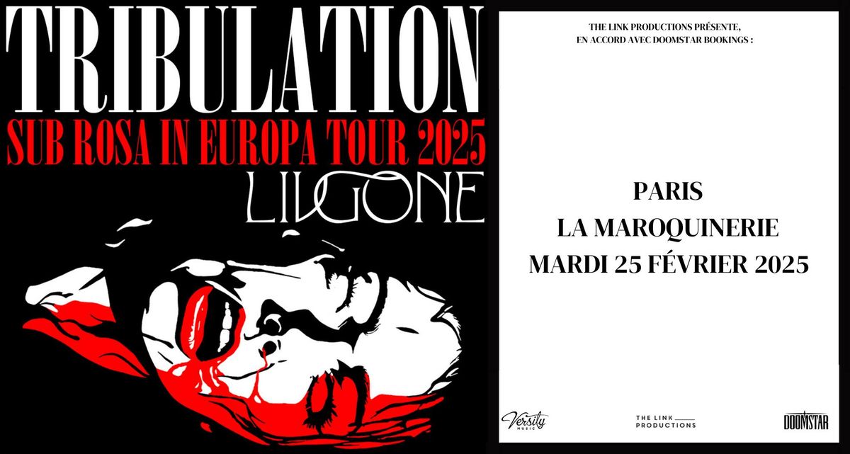 TRIBULATION + LIVGONE | PARIS, LA MAROQUINERIE | 25\/02\/25