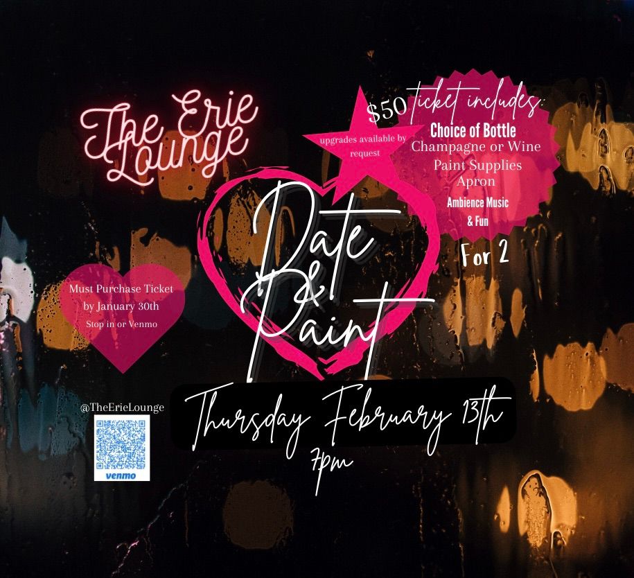 Date & Paint @ The Erie Lounge