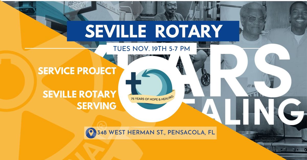 Seville Rotary Serving - Waterfront Mission