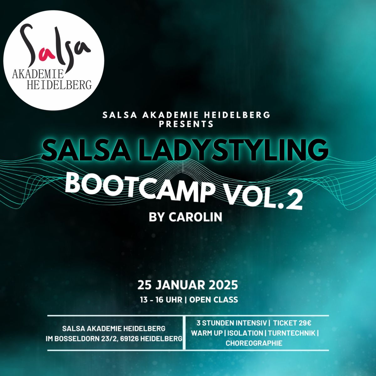 Salsa On1 Ladystyling Bootcamp | Open Class