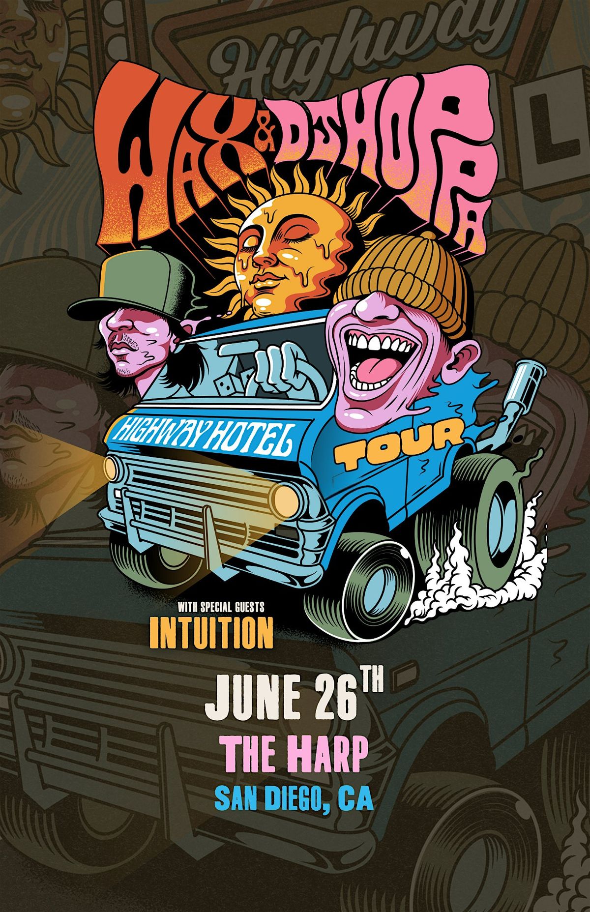 Wax & DJ Hoppa | Highway Hotel Tour