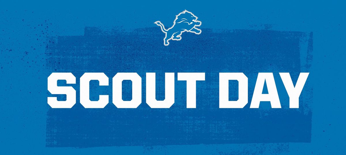 Detroit Lions Scout Day