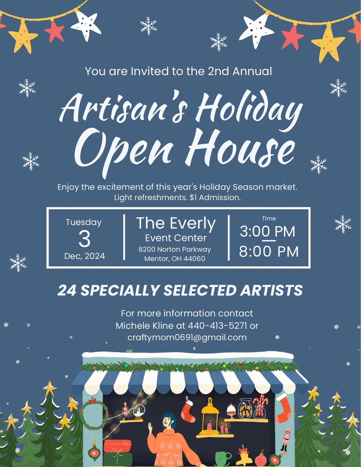 2nd Annual Artisan\u2019s Holiday Open House 