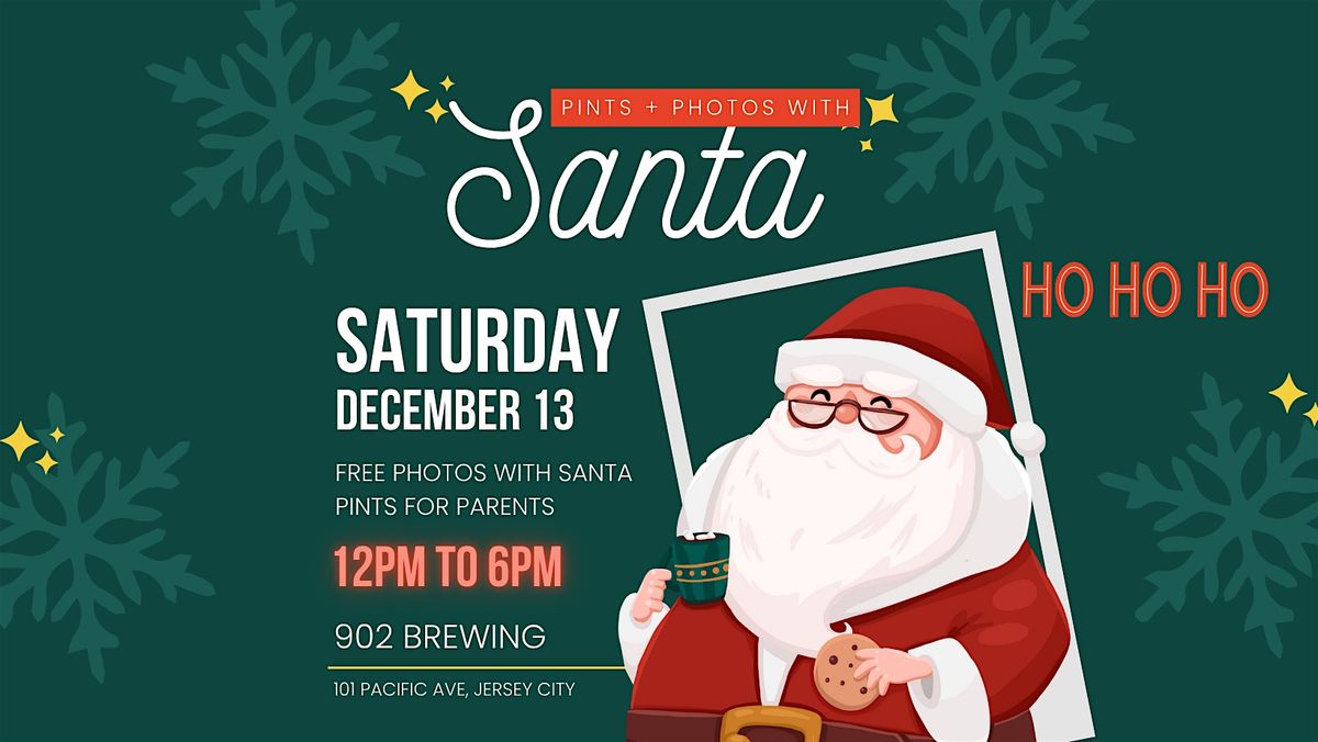 Pints & Photos with Santa at 902 Brewing in Jersey City