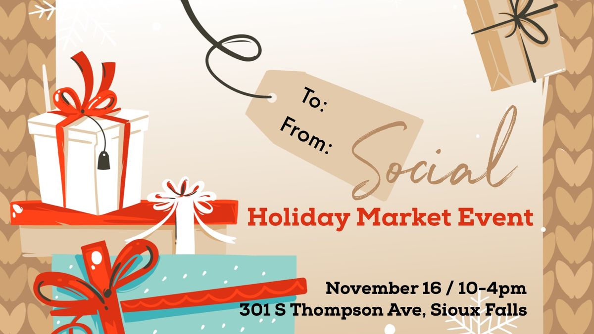 Holiday Market Event 