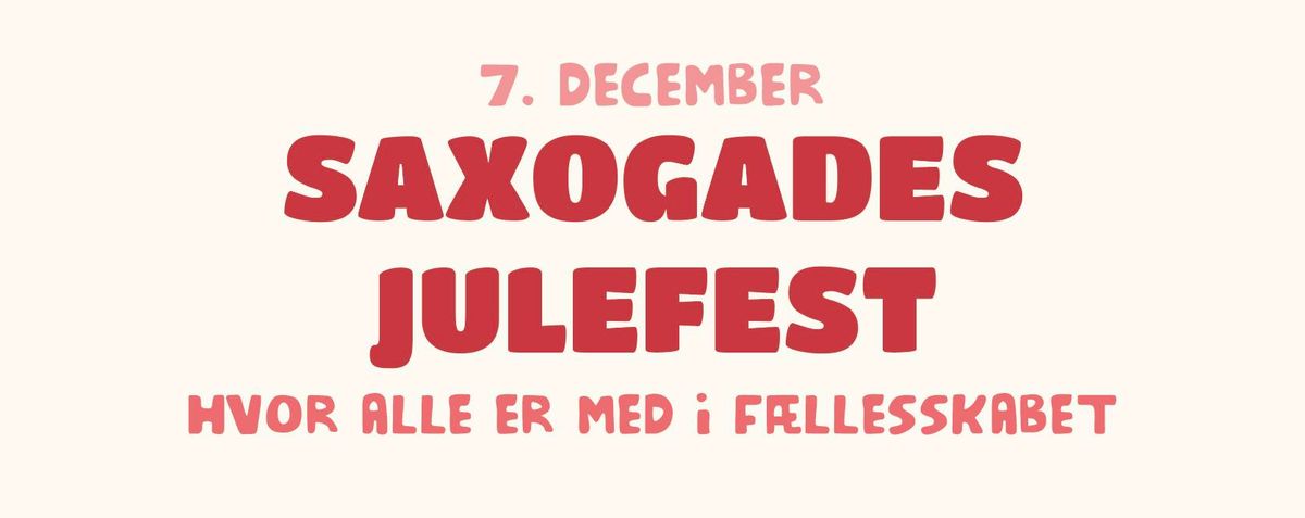 Saxogades Julefest 2024