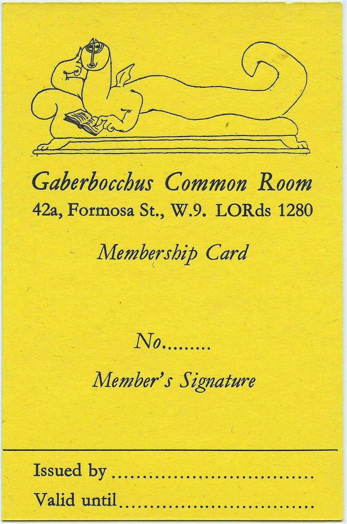 Book Launch: 'Gaberbocchus Common Room' by Jasia Reichardt
