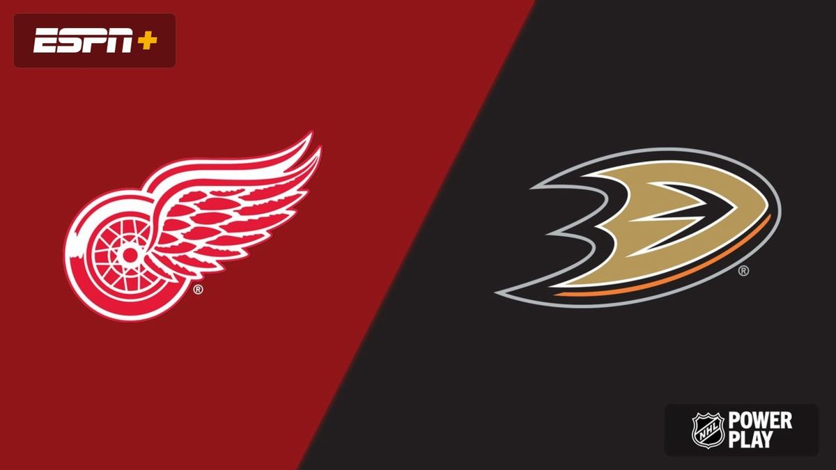 Anaheim Ducks at Detroit Red Wings