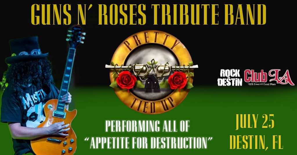 Guns N Roses Tribute: Pretty Tied Up with Special Guest Password Reset