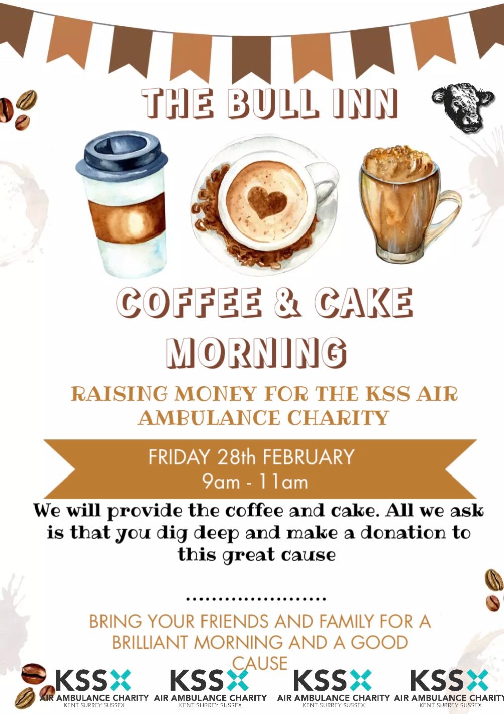 Charity coffee & cake morning 