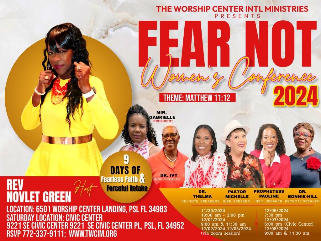 Fear Not Women's Conference - Main Service 