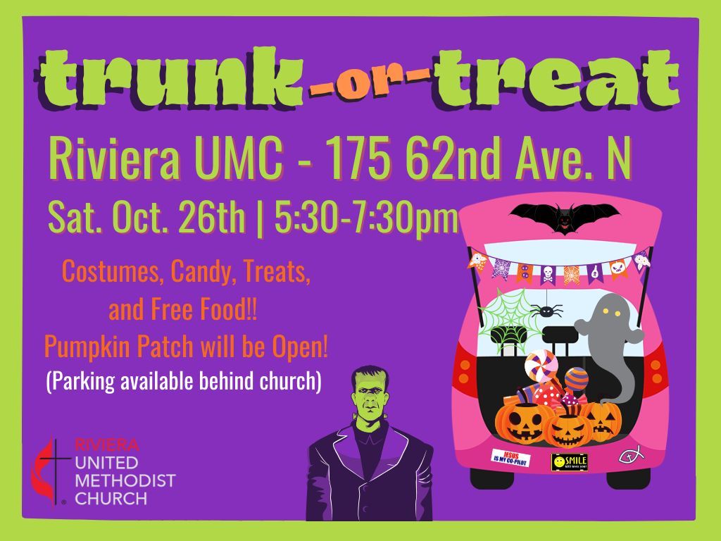 Trunk or Treat @ Riviera UMC