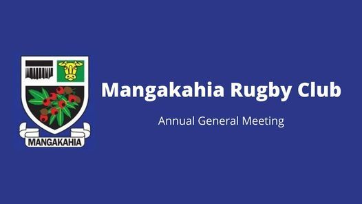 Mangakahia Rugby Club; AGM