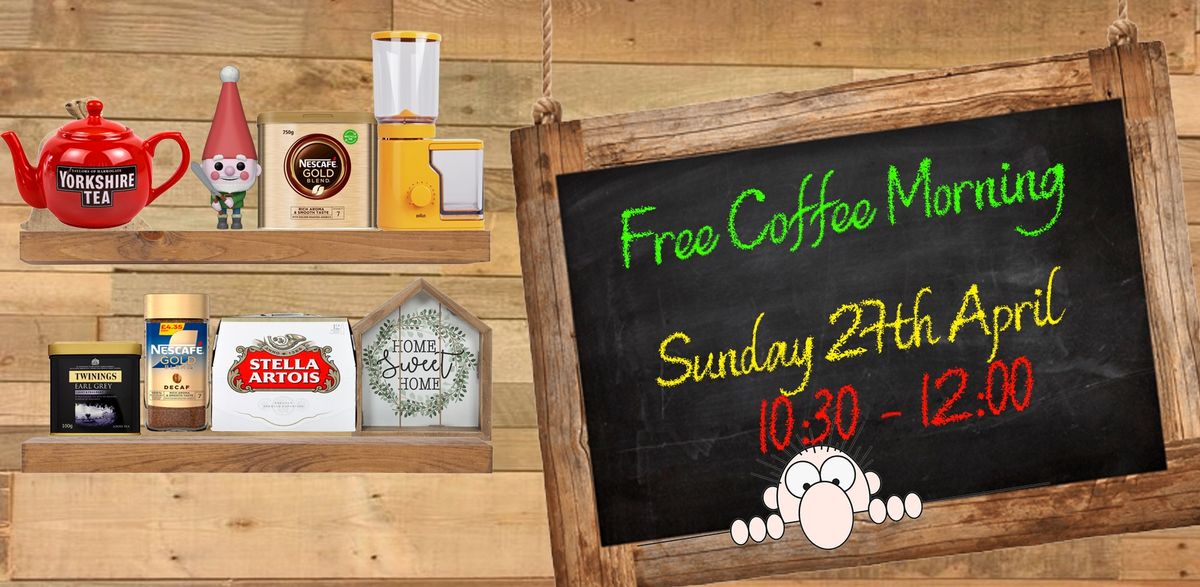 Free coffee morning