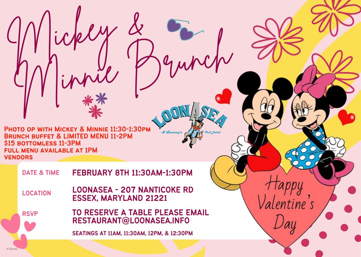 Mickey & Minnie Valentine's Day Brunch! \ud83d\udc97