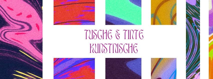 Partizipative Kunstnische mit Tusche und Tinte