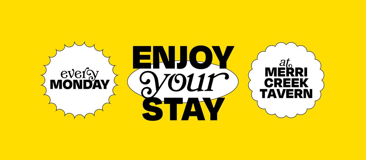 Enjoy Your Stay: Regular Spread & Ctrl + Me